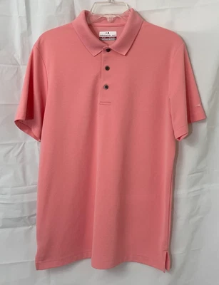 Grand Slam Athletic Performance Men's Polyester Pink Casual Golf Polo Shirt Sz M - Image 1 of 4