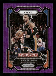 Jalen Brunson 2023-24 Panini Prizm Monopoly Purple #59 New York Knicks - Bild 1 von 2