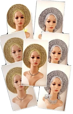 PRE-ATADO Tejido de Lentequilla | Cabezal | Regalo | Africano Foto 1 de 4