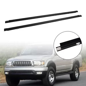 2pcs Front Door Window Belt Weatherstrip For Toyota Tacoma 1995-2004 - Picture 1 of 15