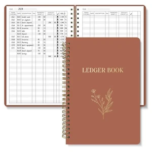 Libro contabile - quaderno tracker spese per monitoraggio budget domestico - A5 - Foto 1 di 7
