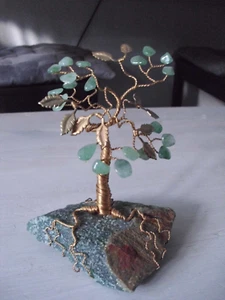 Halbedelstein Bäumchen / Jade - Bild 1 von 5