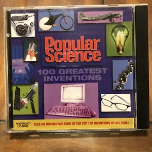 Popular Science: 100 Great Inventions (Vintage Windows/Macintosh CD-ROM) - Picture 1 of 3