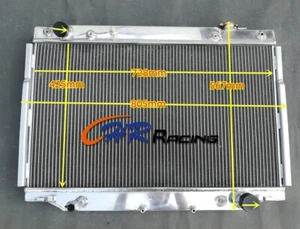 3ROW Aluminum Radiator For 96-97 Lexus LX450/93-97Toyota Land Cruiser 4.5 L6 AT - Picture 1 of 8