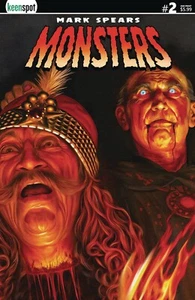 Mark Spears Monsters #2 Second Printing Cover A Beheaded - Picture 1 of 2