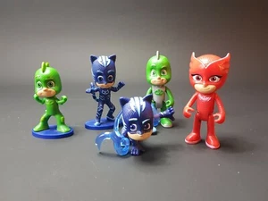 PJ Masks - Catboy x2, Gekko x2, Owlette Figures - Picture 1 of 5