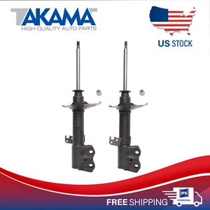 Juego de 2 puntales delanteros TAKAMA para 09-13 TOYOTA COROLLA, VIBE, MATRIX - Imagen 1 de 11