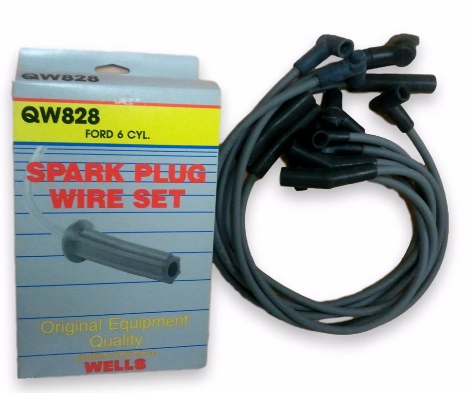 Wells QW828 Spark Plug Wire Set 6 cylinder Mercury Ford 1977-1979 2X1299 NEW - Image 1 of 1