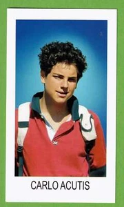 Santino Holy Card Image Pieuse Heiligenbild CARLO ACUTIS - Picture 1 of 1