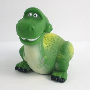 DISNEY  Pixar Toy Story Bath Toy Rex 4" Green Dinosaur Figure - Picture 1 of 5