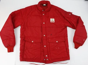 Chaqueta de Colección Swingster Migro Semillas Para Hombre Talla M Rojo Abrigo Abombado Trabajo Granero - Imagen 1 de 10