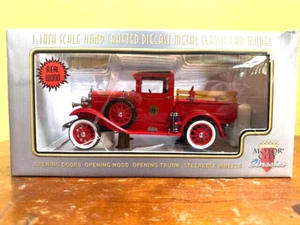 Motor City Classics 1931 Ford Model A Pick Up Fire Chief 1/18 NIB - Picture 1 of 6