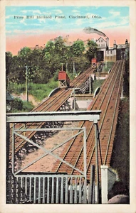 Postkarte OH Cincinnati Ohio - Price's Hill Incline Plane - Antik um 1915 (D10) - Bild 1 von 4