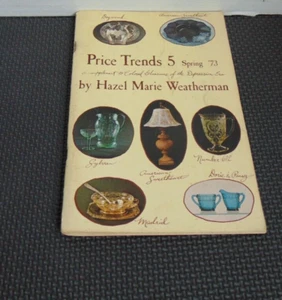 VTG Weatherman, Hazel. Price Trends 5. A Supplement of Colored Glassware - Picture 1 of 3