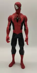 Marvel Spider Man 12" Modellino Titan Hero 2013 Hasbro rosso/grigio - Foto 1 di 8