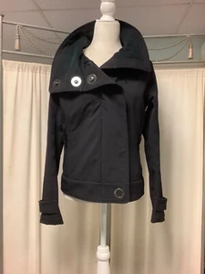 Lululemon asymmetrische Jacke mit Reißverschluss und Druckknöpfen 8 - Bild 1 von 15