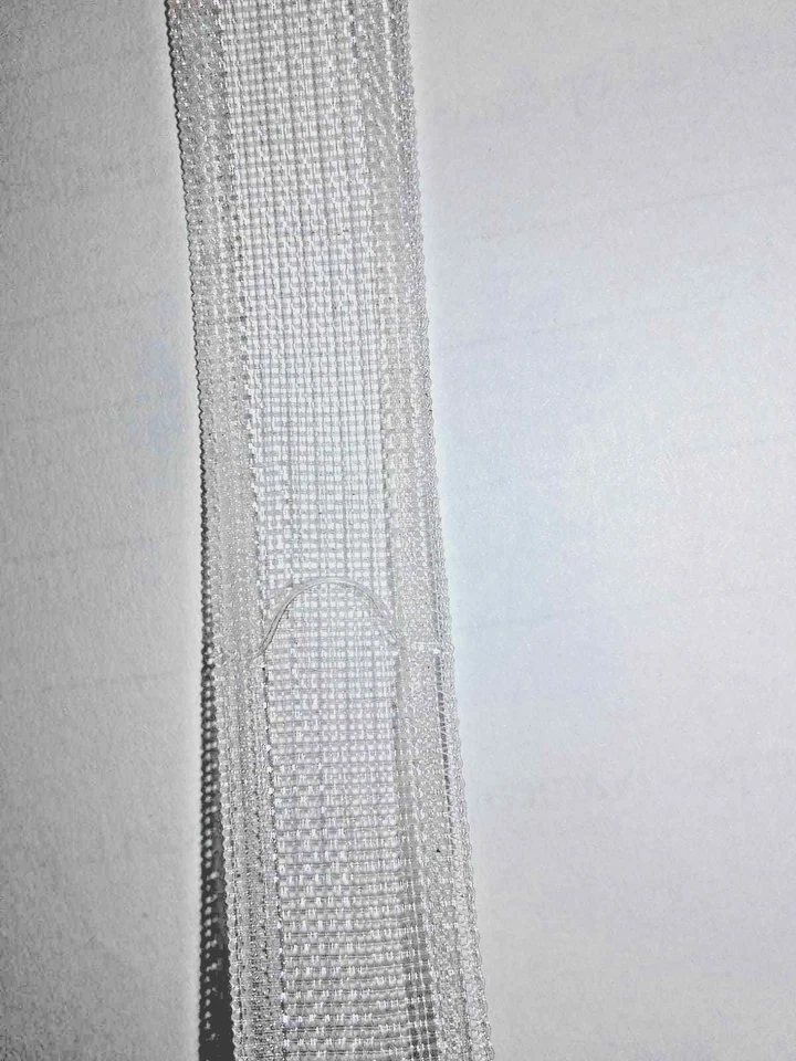 BRICOTENDA FETTUCCIA PER TENDE A PACCHETTO TRASPARENTE TERMOADESIVA