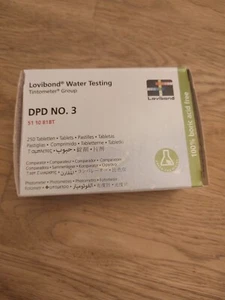 DPD 3 x 50 spa pool Tablets Lovibond Comparator hot tub pool free postage - Picture 1 of 2