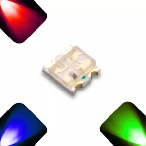 100 x 0807 0805 SMD RGB langsam wechselndes ultrahelles LED-Licht verblassendes grünes Licht - Bild 1 von 3