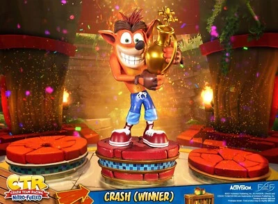 First4Figures Crash Team Racing Nitro-Fueled - Crash Winner Standard Ed SEALED - Image 1 of 4