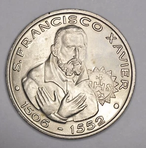 Portuguese Discoveris  eighth set  200 esc, S. Francisco Xavier  1506-1552 UNC - Picture 1 of 2