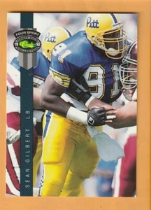 Sean Gilbert Pittsburgh Panthers 1992 Classic Four Sport #102 Aliquippa PA - Imagen 1 de 2