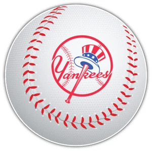 New York Yankees MLB Baseball Sport Logo Car Bumper Sticker Decal "SIZES" - Picture 1 of 1