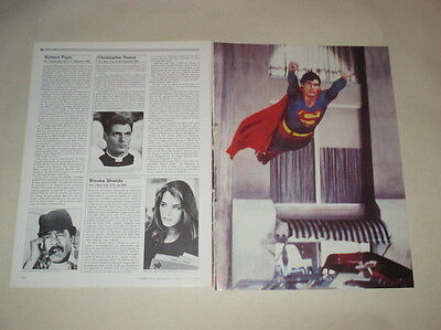 Christopher Reeve Brooke Shields Jessica Lange Dolly Parton Clippings France • 3.99$