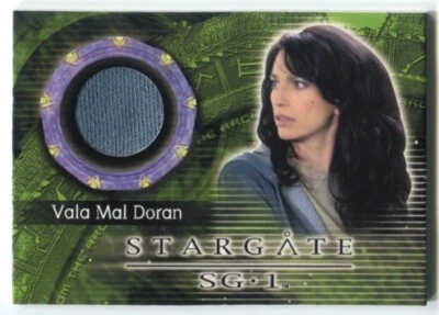 2009 Stargate Heroes SG-1 CLAUDIA BLACK The Archives Costume Material Swatch - Image 1 of 2