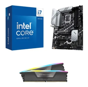 🔥Intel i7-14700K-ASUS Z790 Gaming WiFi 7-Corsair Vengeance RGB 32GB DDR5-6000🔥 - Picture 1 of 4