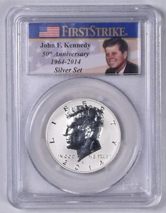 2014-W Kennedy Silver Half Dollar - PCGS PR70 Reverse Proof First Strike - Picture 1 of 2