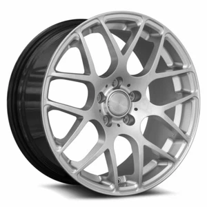 19x8.5 MRR UO2 5x115 +35 Hyper Silver Wheels (Set of 4) - Picture 1 of 3