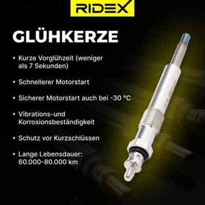 4x candelette ridex 243g0073 ean 4059191694907 - Foto 1 di 2