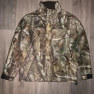Gamehide Realtree AP Camo Hunting Jacket Size XL Excellent Cinch Waist Zip EUC - Picture 1 of 6
