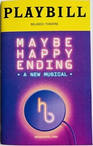 Maybe Happy Ending - Broadway Playbill - Nov 2024 - Darren Criss Helen J Shen - Picture 1 of 3