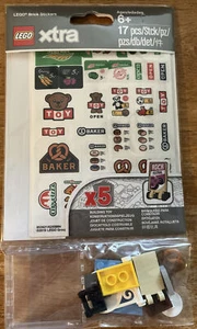 LEGO Xtra: Brick Stickers (853921) With 12 Pieces And 5 Sheets Of Stickers - Picture 1 of 4