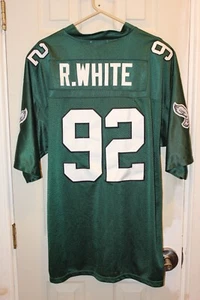 midnight green 1992 Philadelphia Eagles Reggie White (92) stitched jersey - 56 - Picture 1 of 11