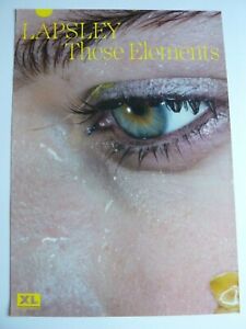 LAPSLEY THESE ELEMENTS ORIGINAL  PROMOTIONAL POSTER NEW UNUSED