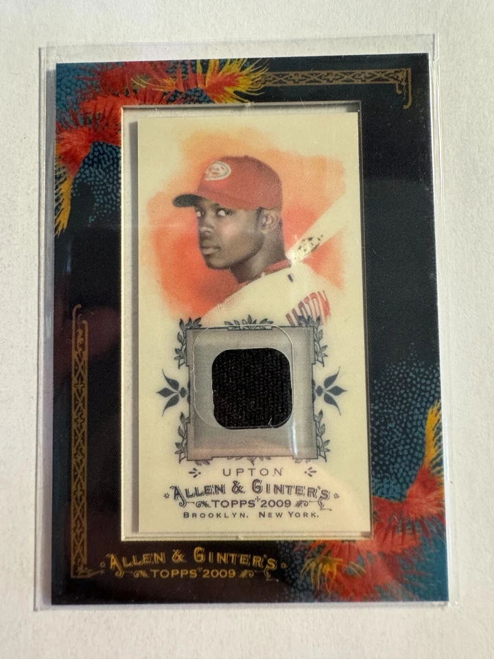 K142,472 - 2009 Topps Allen and Ginter Relics #JU Justin Upton Jersey - Image 1 of 1
