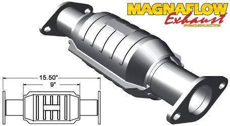 Convertidor catalítico Magnaflow ajuste directo para Kia Sorento 2003-2006 3,5 L trasero nuevo Foto 1 de 1
