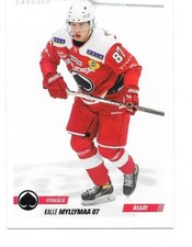 2022-23 Finnish CardSet #160 Kalle Myllymaa Ässät, EC Salzburg