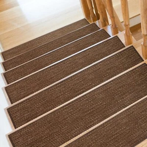 Stair Treads Non Slip for Wooden Steps Indoor 9" x 36" 4 Pack Extra Wide Stai... - Picture 1 of 8