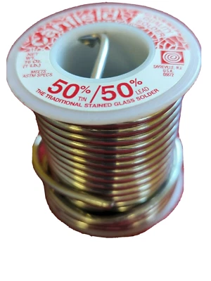 Soldadura Canfield 50/50 - rollo de 1 lb Foto 1 de 2