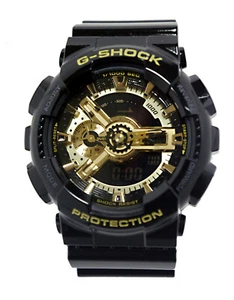Casio GA110GB-1A G-Shock X-Large Gold Black best seller Men Watch NEW - Picture 1 of 6