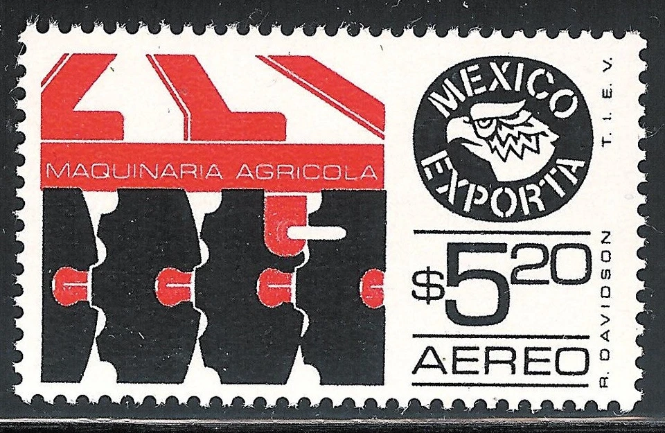 pe021 México Exporta MNH papel 1; Sc#C498 Mc#1511 Et#ex021 Foto 1 de 1