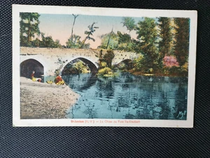 CPA 87 ST-JUNIEN - La Glane au Pont Ste-Elisabeth - Imagen 1 de 2