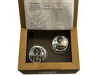 NEW HONDA OEM LED FOGLIGHT KIT FOR 2012-2017 GOLD WING GL1800 08V70-MCA-S41 - Image 1 of 4