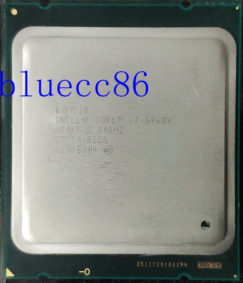 Intel Core I7-3960X SR0KF 3.3GHz 15Mb 5GT/s LGA2011 CPU Processor - Image 1 of 1