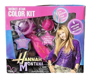 Disney Channel Hannah Montana Secret Star Color Kit Playset Lotta Luv 2008 NOS - Picture 1 of 6