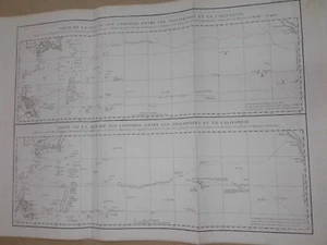Map Californie, philippines, japon La Pérouse 1797 - Picture 1 of 6